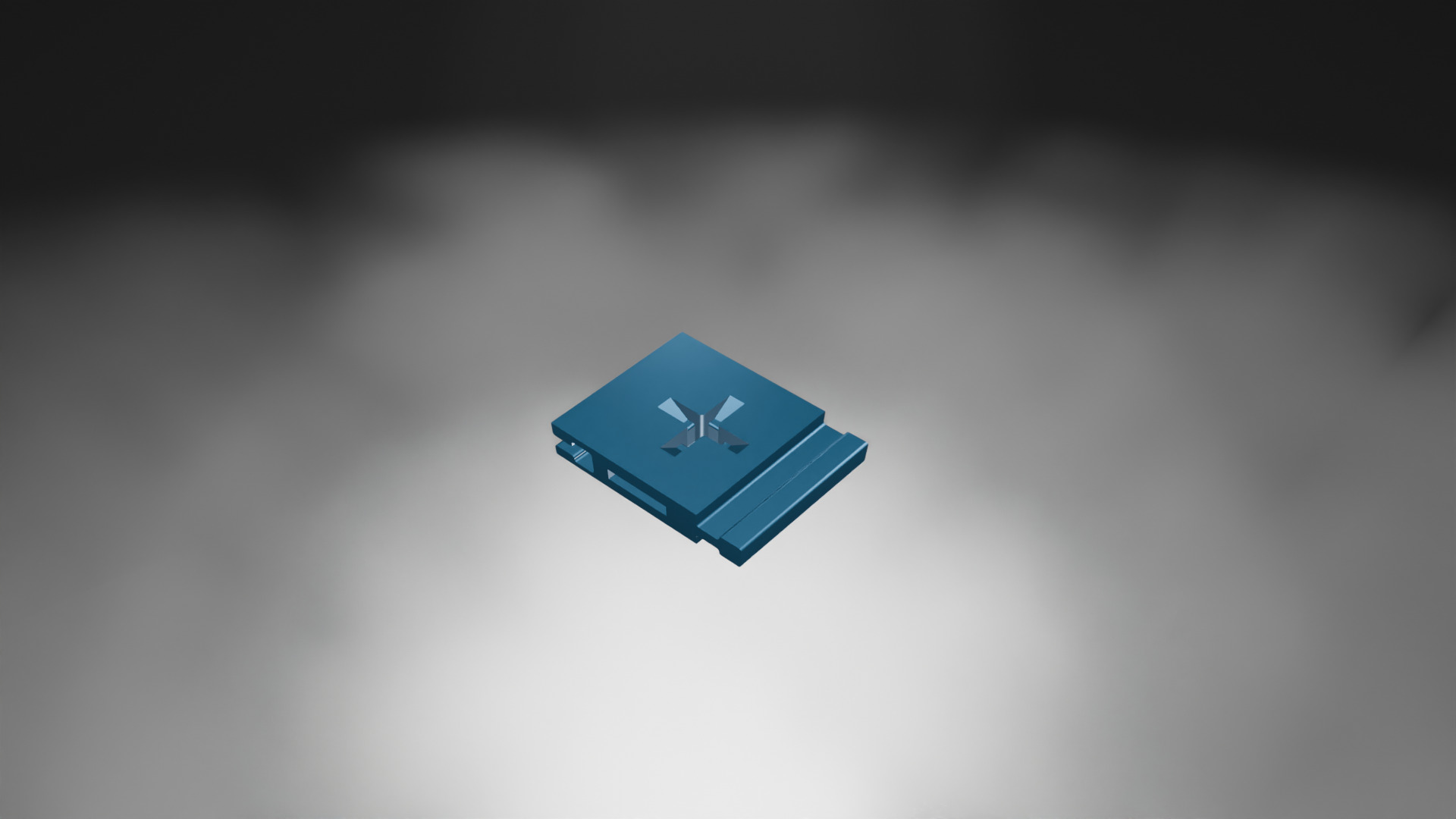 1x1 Block 3D print model_2