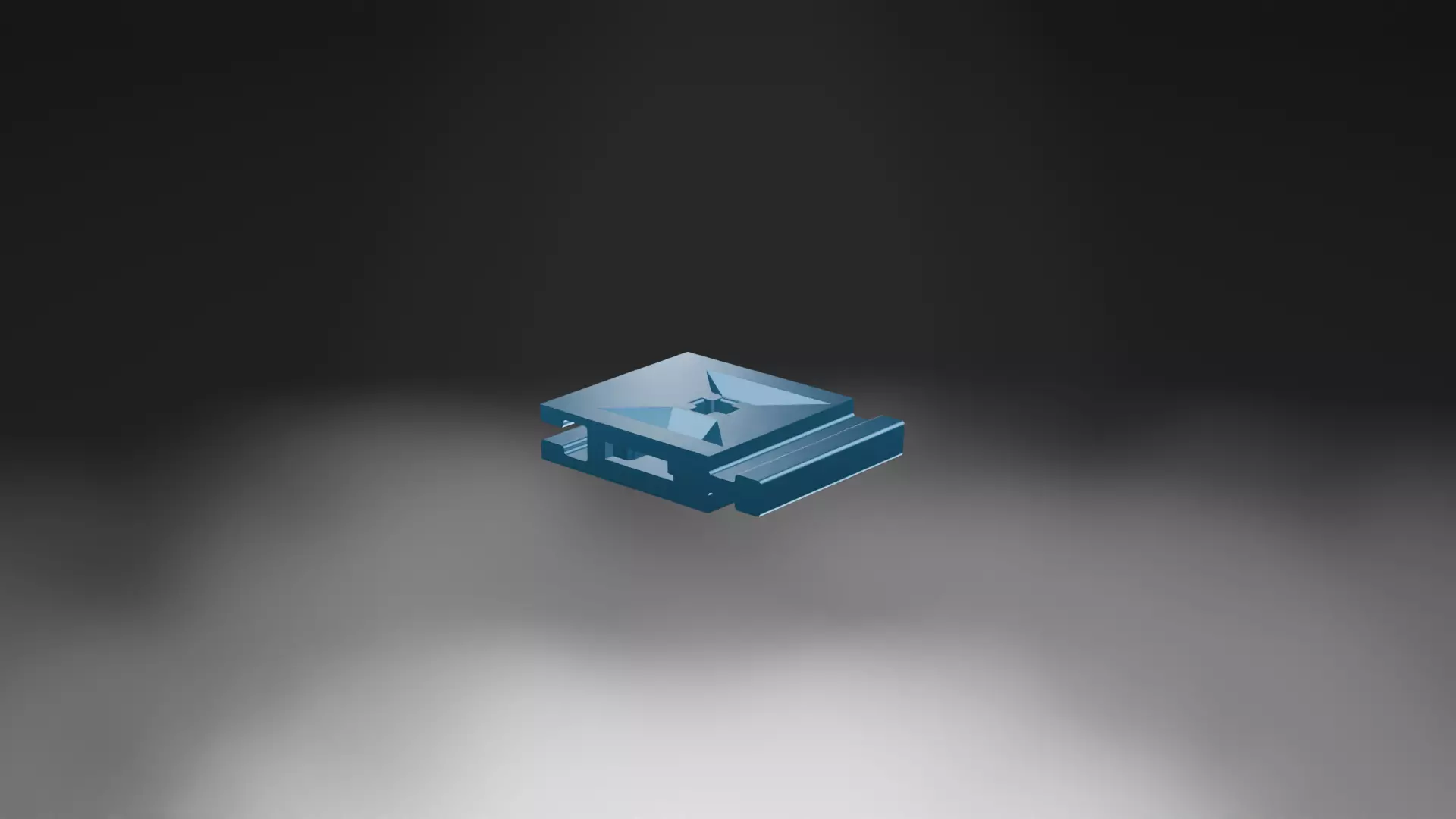 1x1 Block 3D print model_0