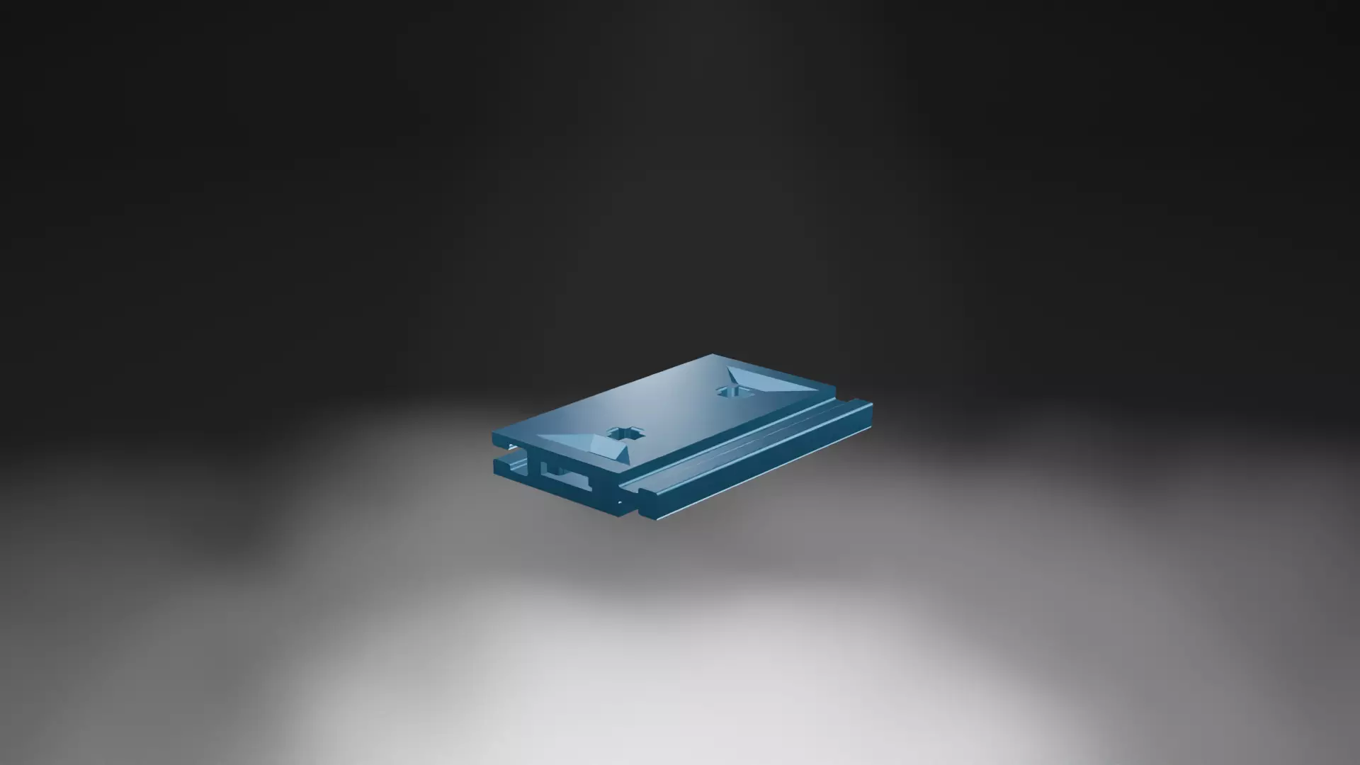 1x2 Block 3D print model_0