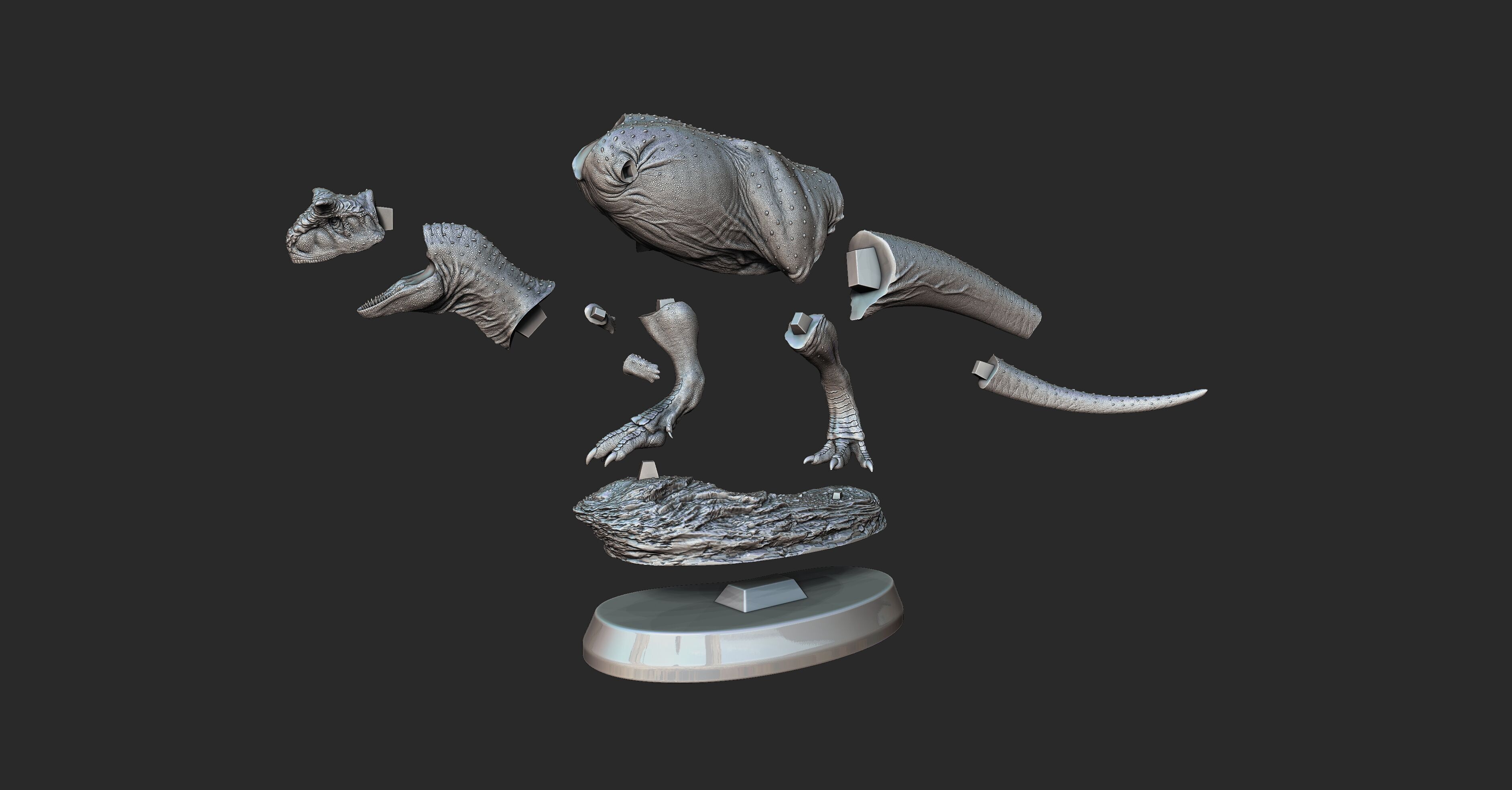 Carnotaurus - 3D Print Model 3D print model_2