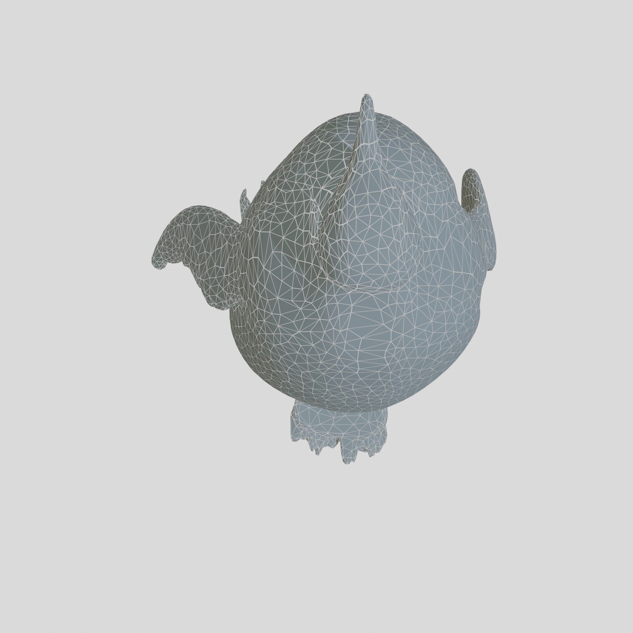 Majestic Emperor Penguin 3D Model Low-poly 3D model_24