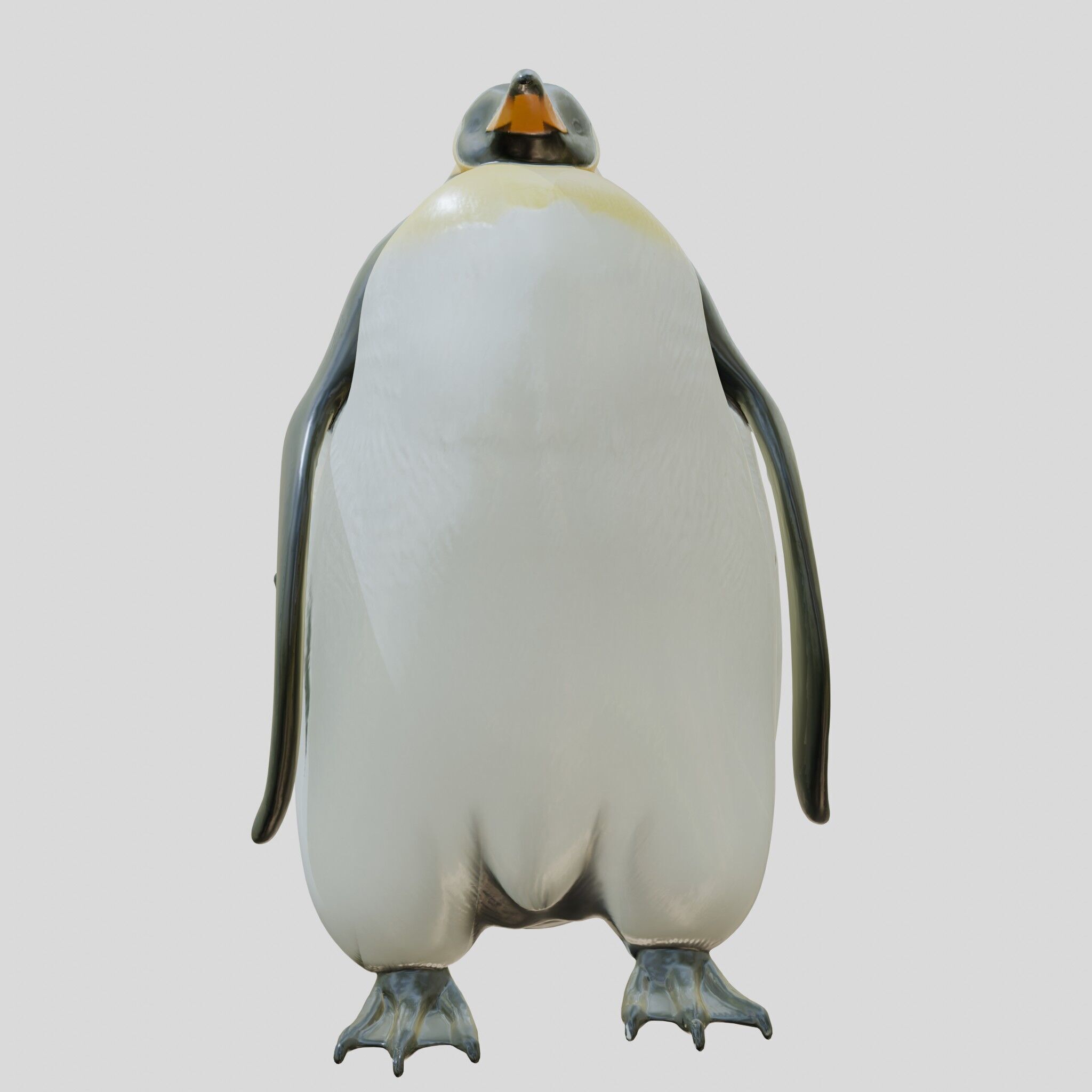 Majestic Emperor Penguin 3D Model Low-poly 3D model_8