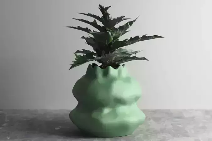 vase 3d print 742 