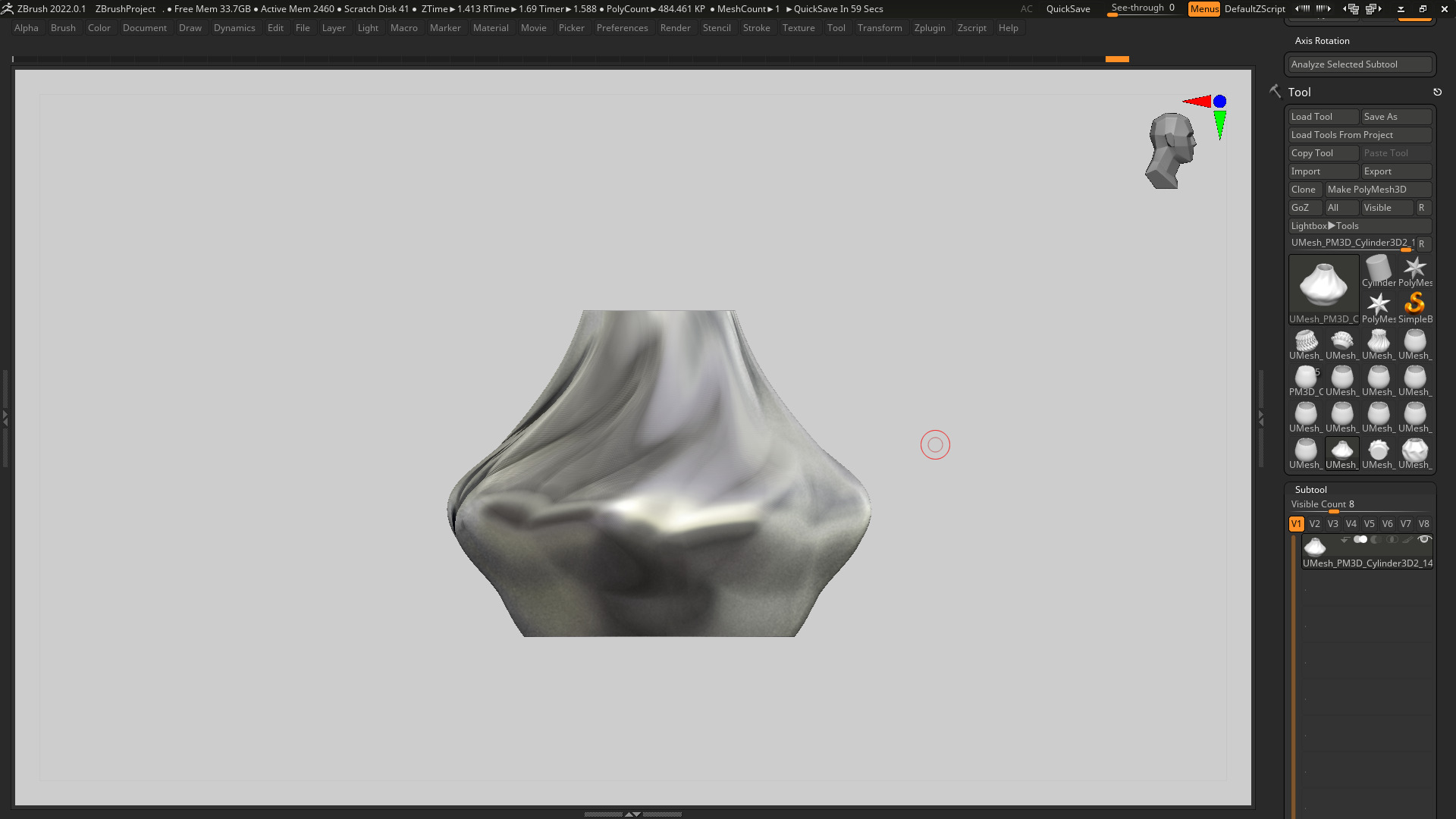 vase 3d print 737  3D print model_3