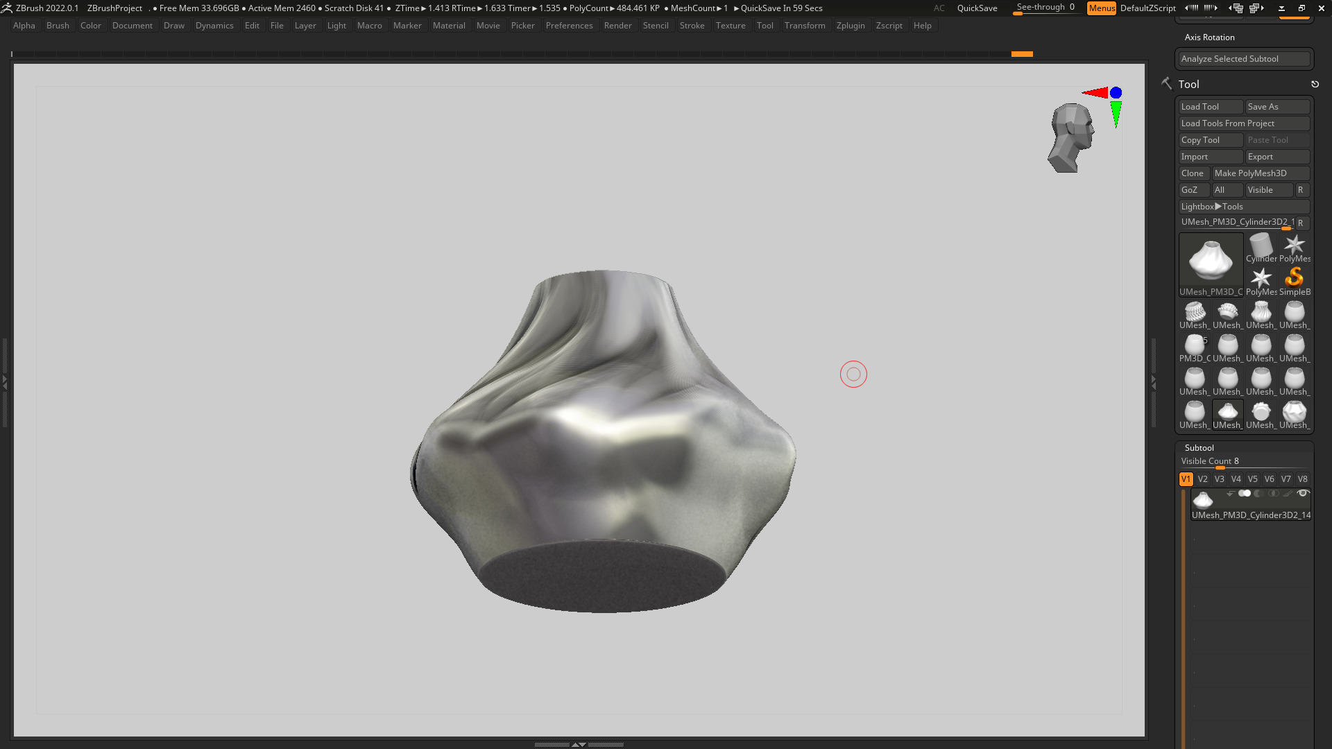 vase 3d print 737  3D print model_4