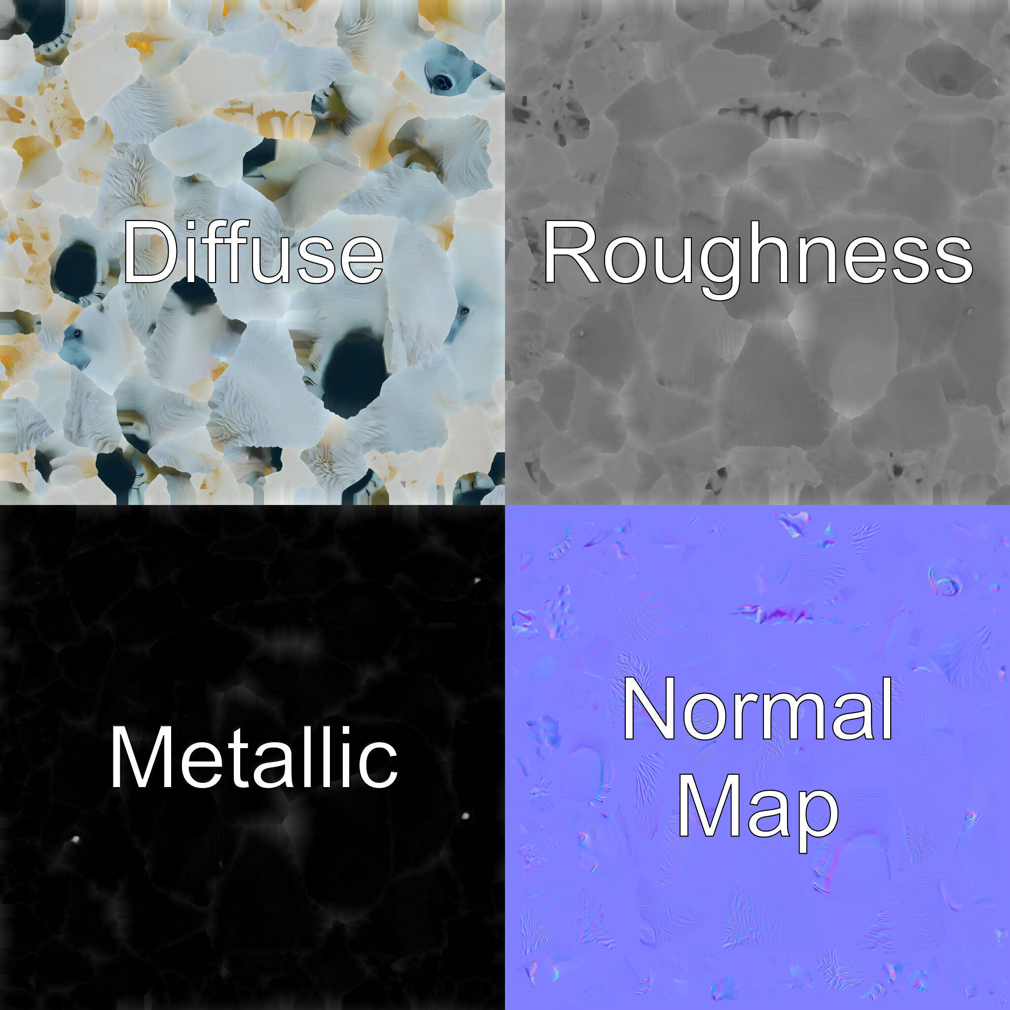 Polar Bear Realistic Fur Detailed 3D Model Low-poly 3D model_29