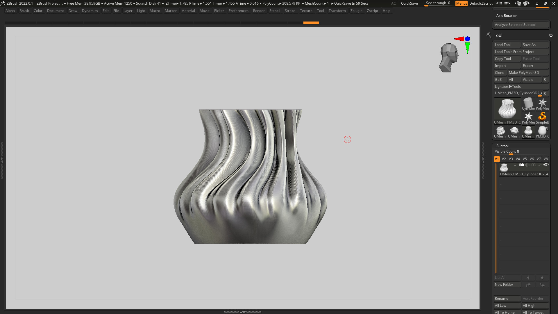 vase 3d print 734  3D print model_4