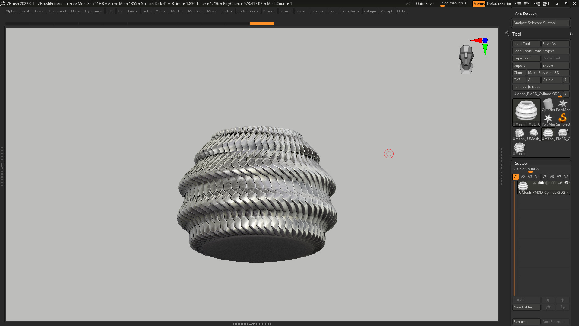 vase 3d print 731  3D print model_5