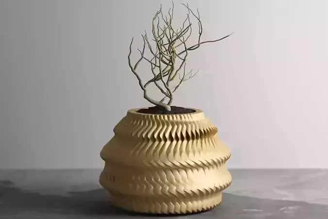 vase 3d print 731 
