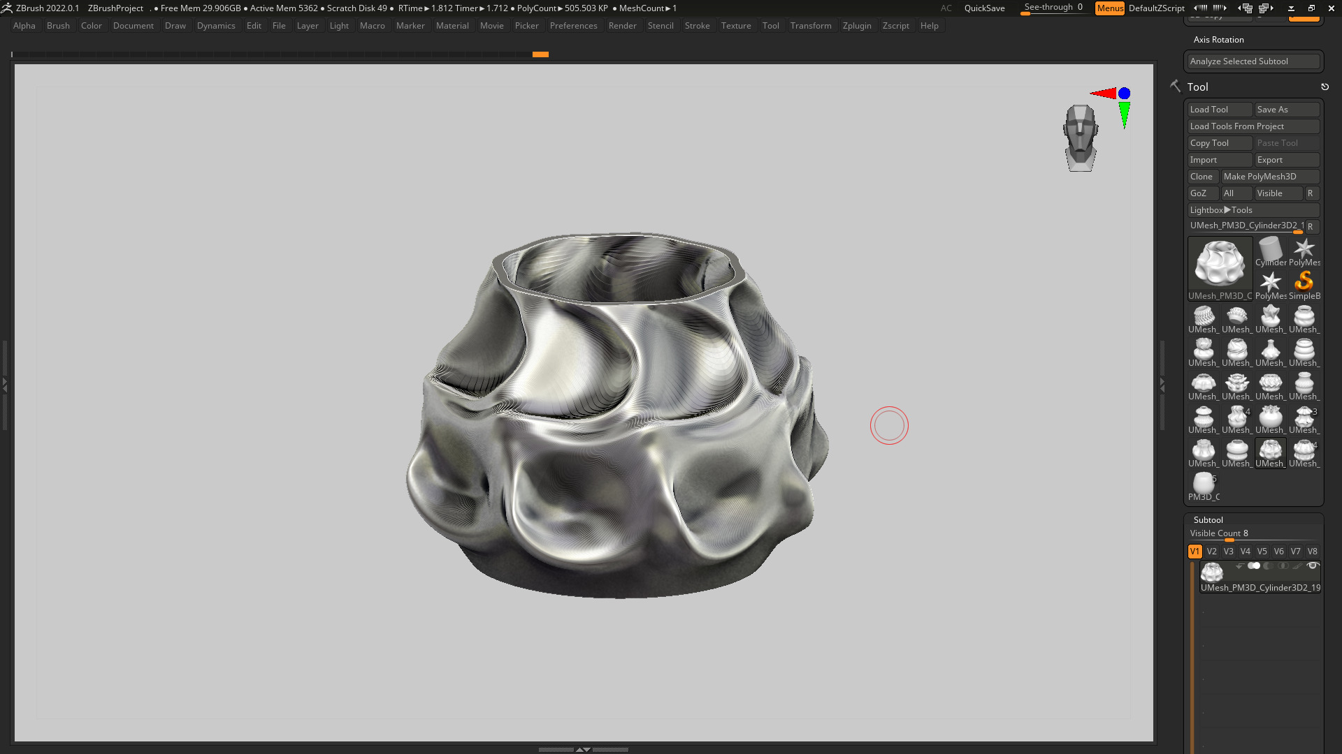 vase 3d print 727  3D print model_3