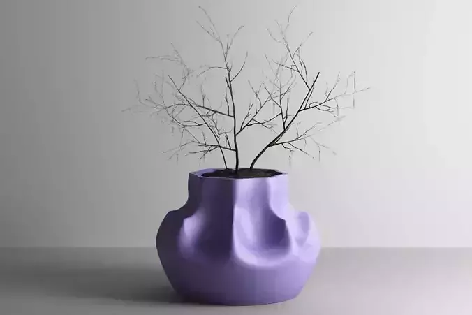 vase 3d print 724 