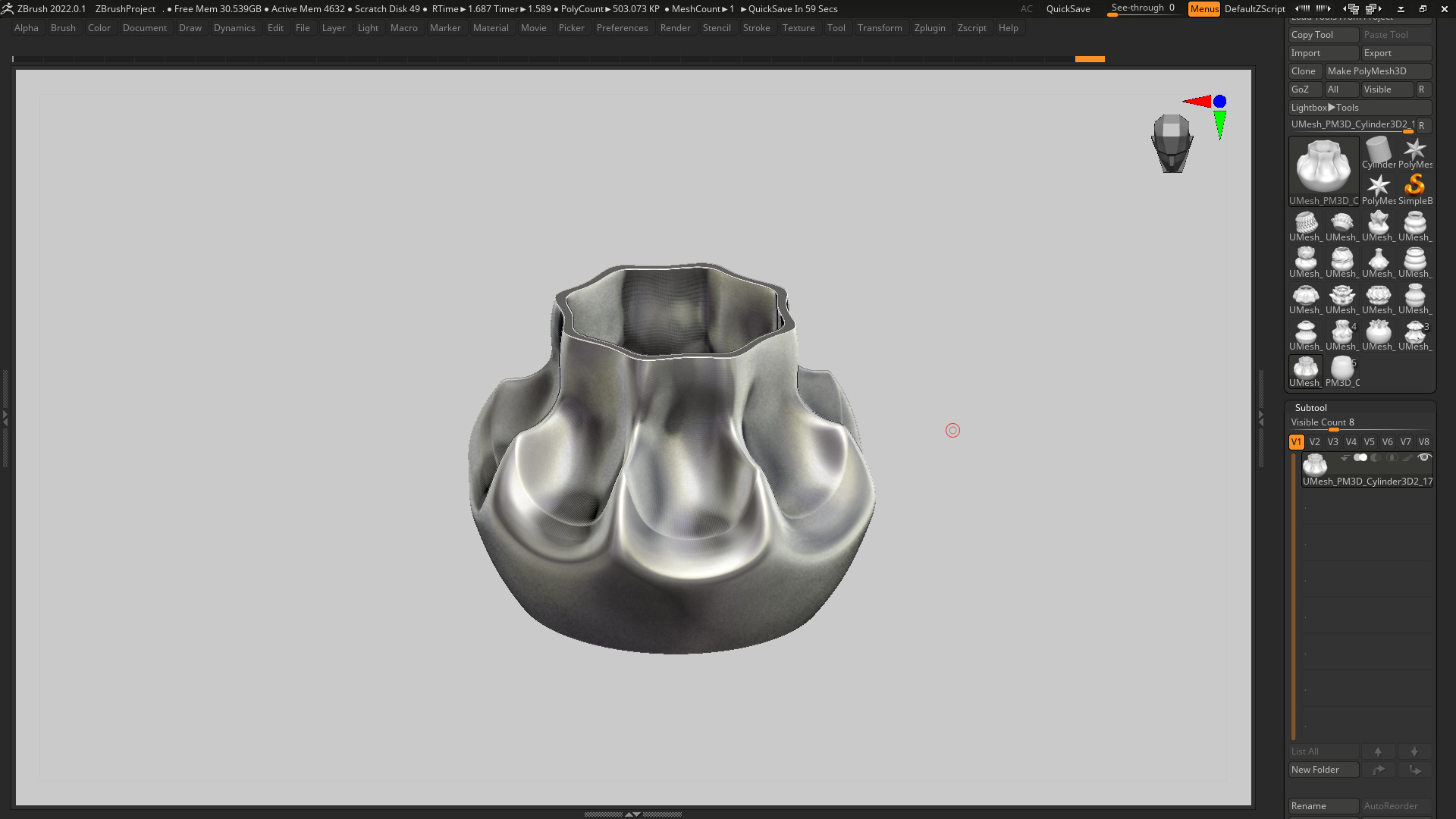 vase 3d print 724  3D print model_3