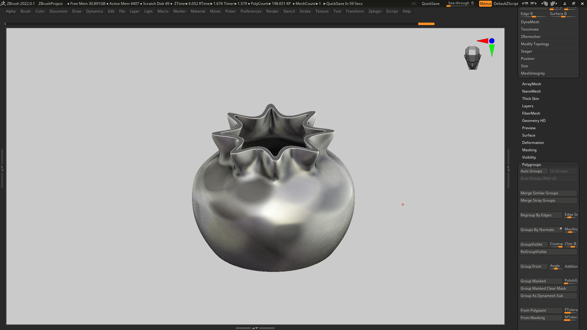 vase 3d print 723  3D print model_3