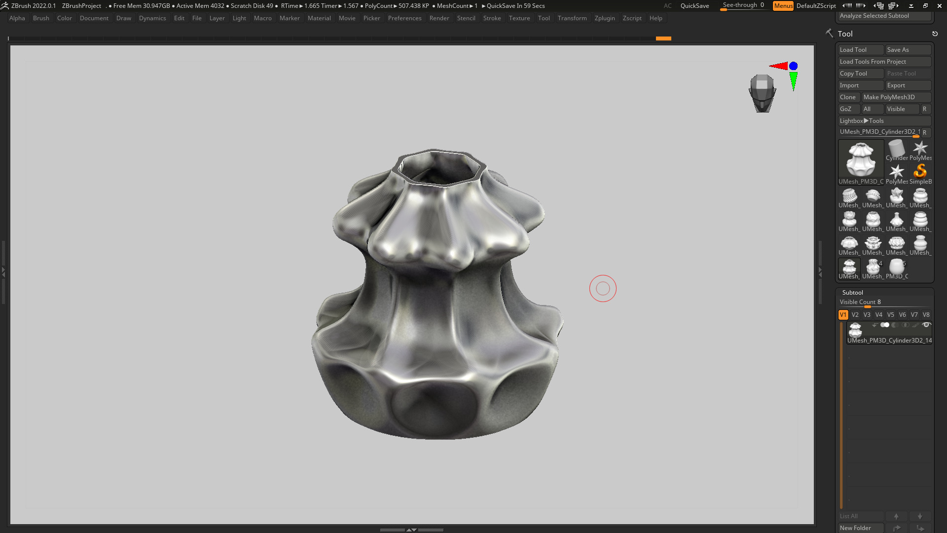 vase 3d print 721  3D print model_3