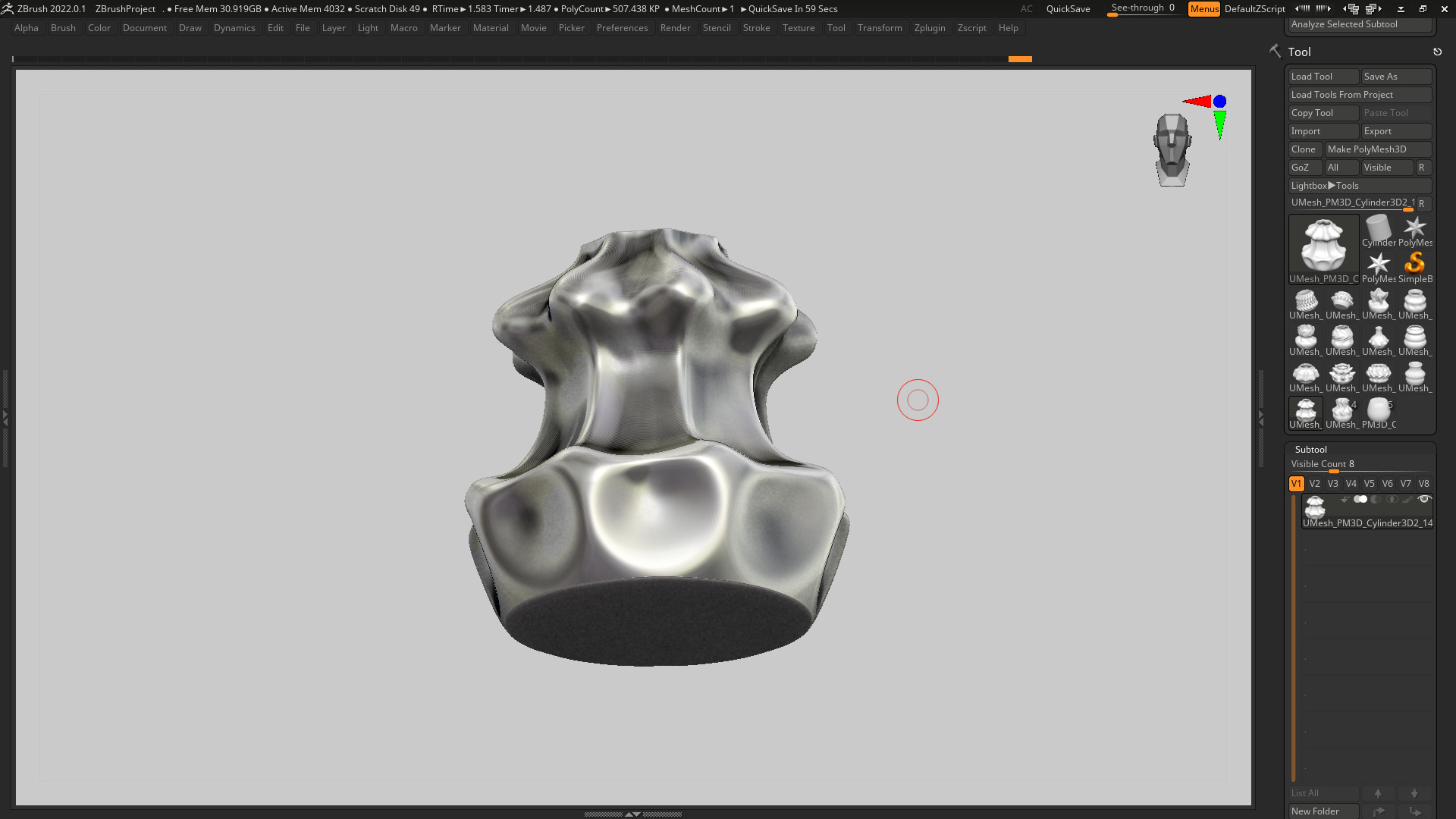 vase 3d print 721  3D print model_5