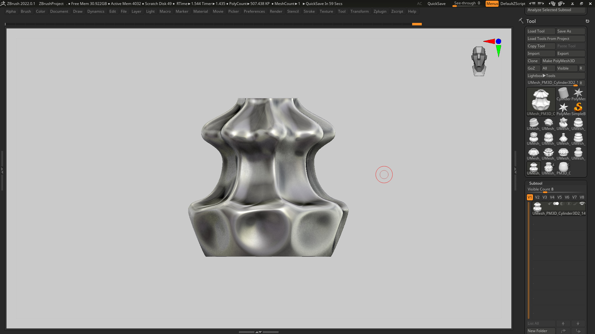 vase 3d print 721  3D print model_4