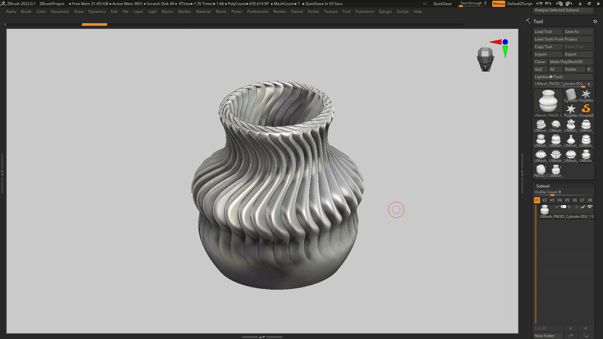 vase 3d print 720  3D print model_3