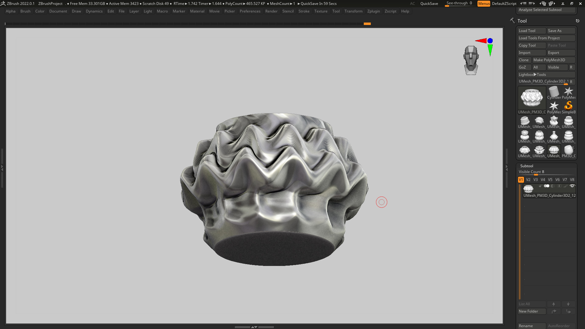 vase 3d print 718  3D print model_5