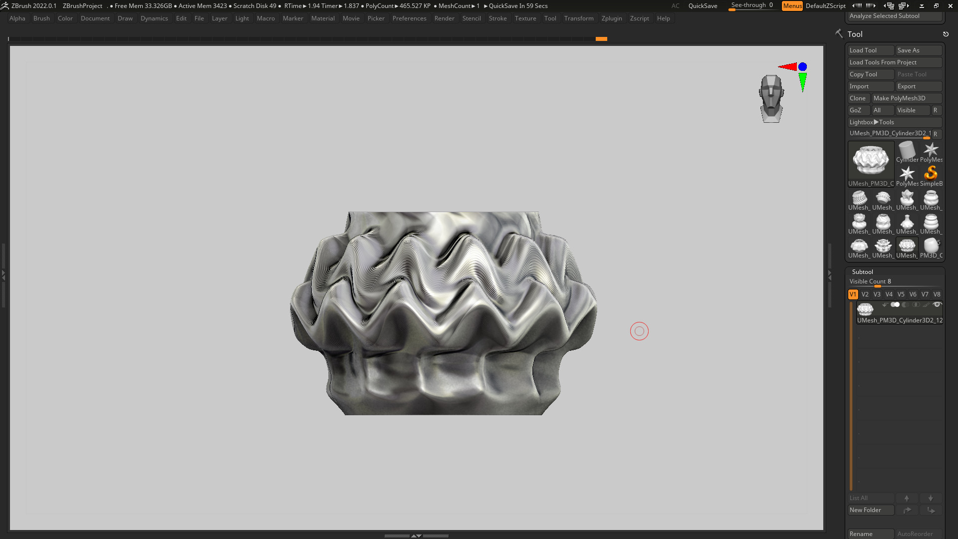 vase 3d print 718  3D print model_4