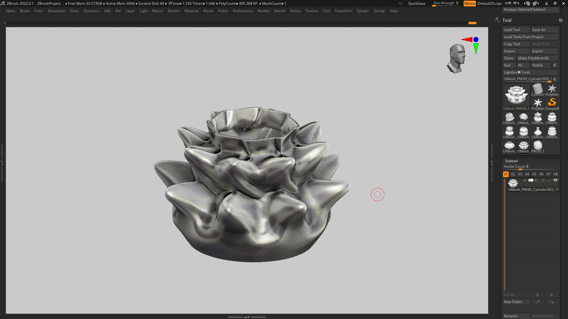 vase 3d print 717  3D print model_3