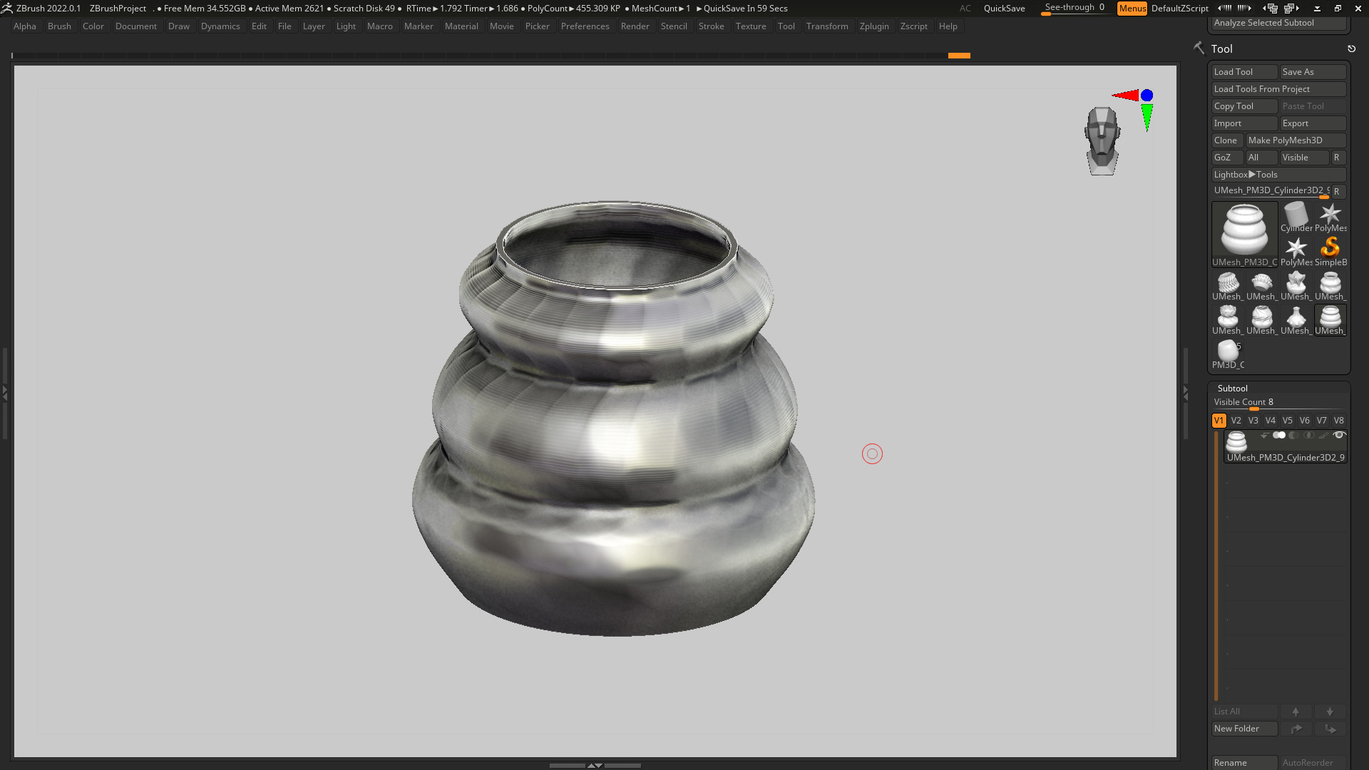 vase 3d print 715  3D print model_3