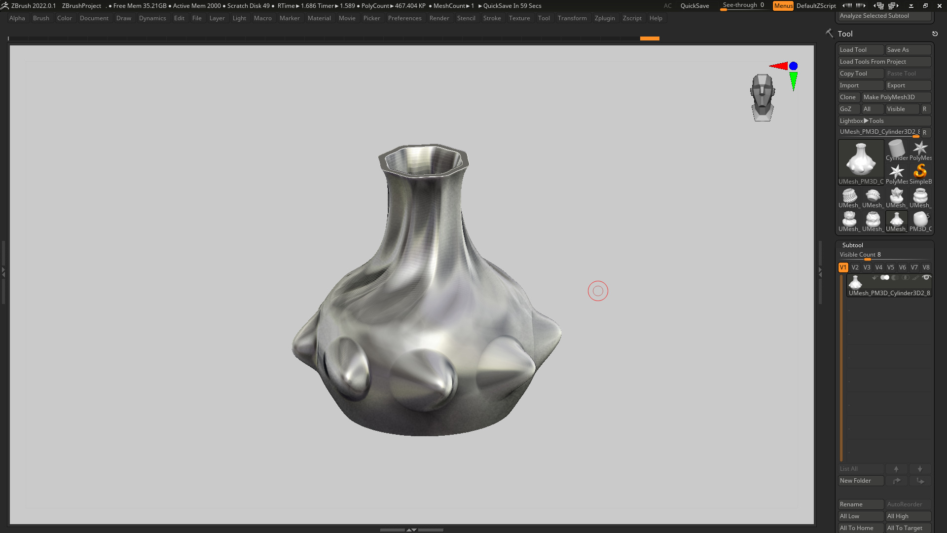 vase 3d print 714  3D print model_3