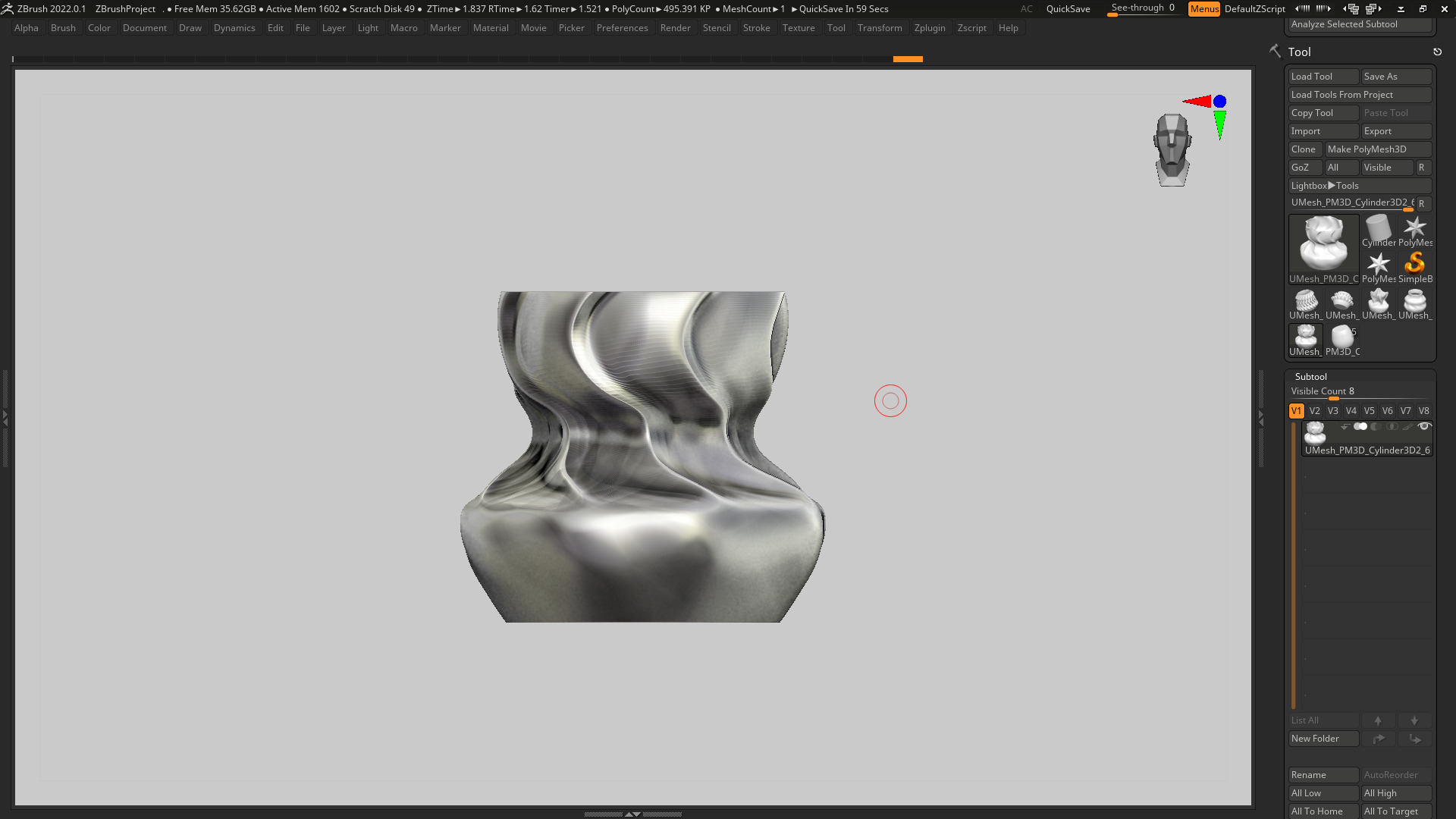 vase 3d print 712  3D print model_4