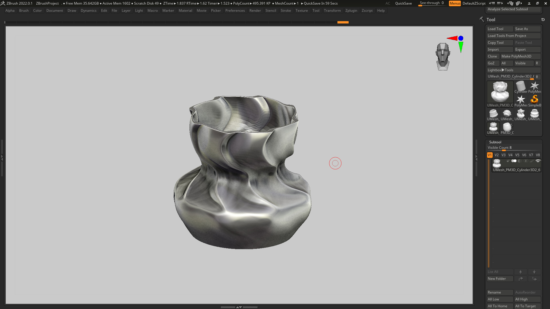 vase 3d print 712  3D print model_3
