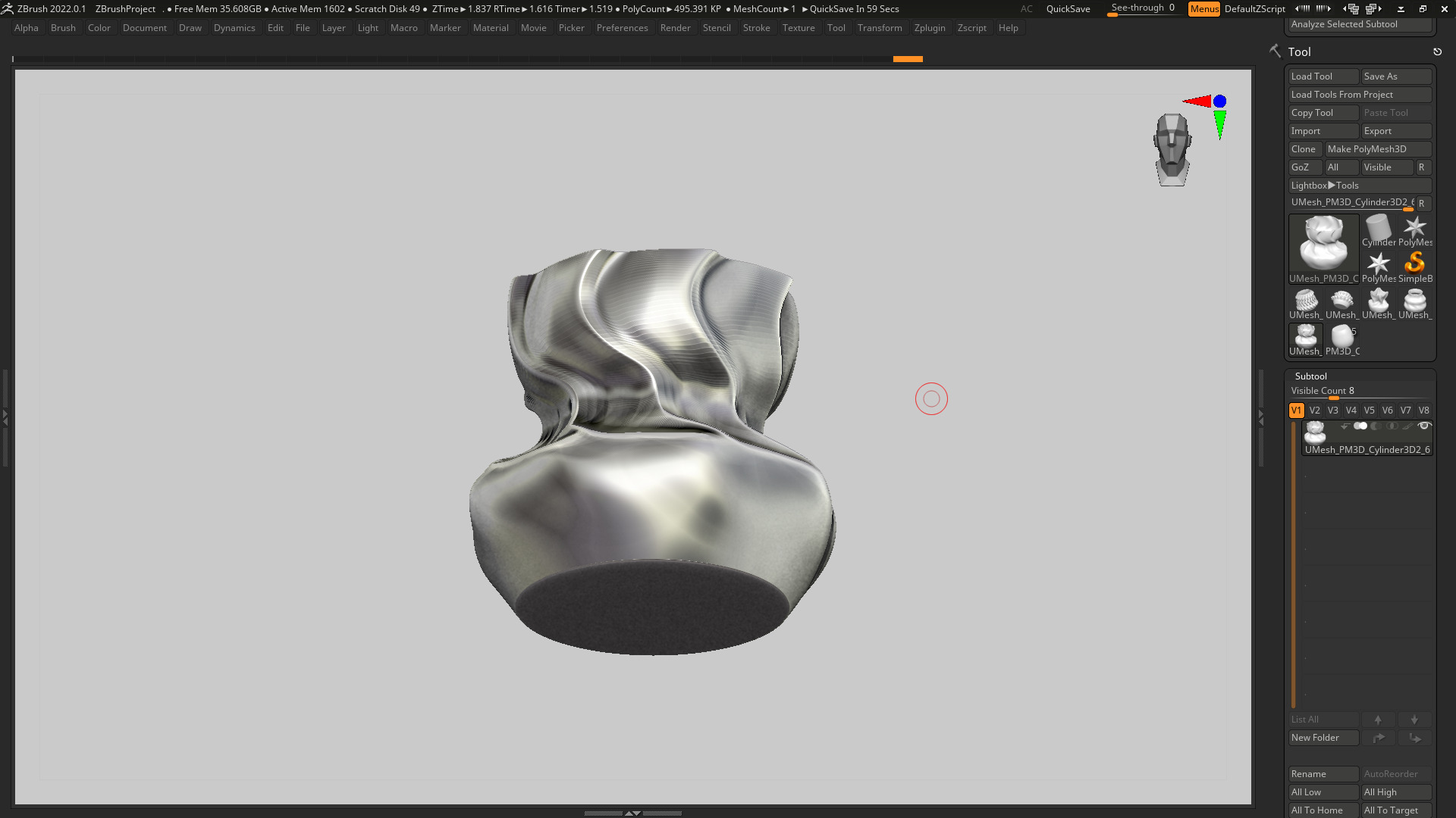 vase 3d print 712  3D print model_5