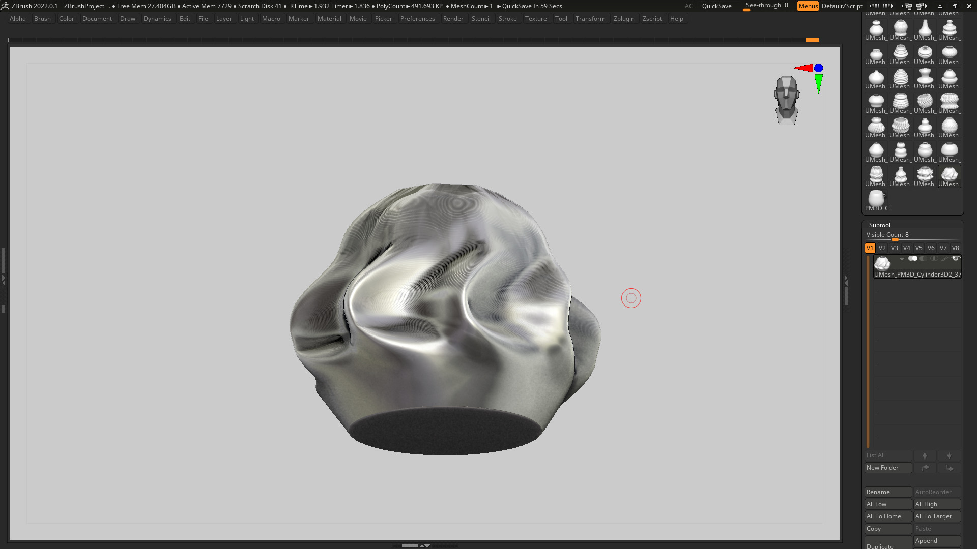 vase 3d print 710  3D print model_5
