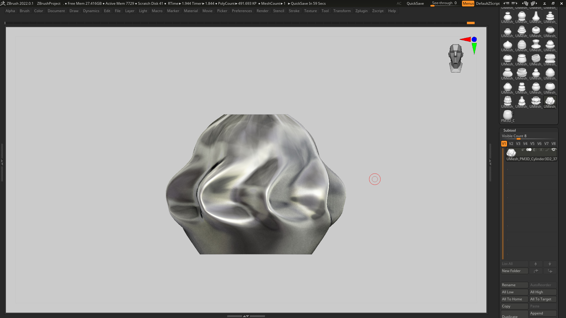 vase 3d print 710  3D print model_4