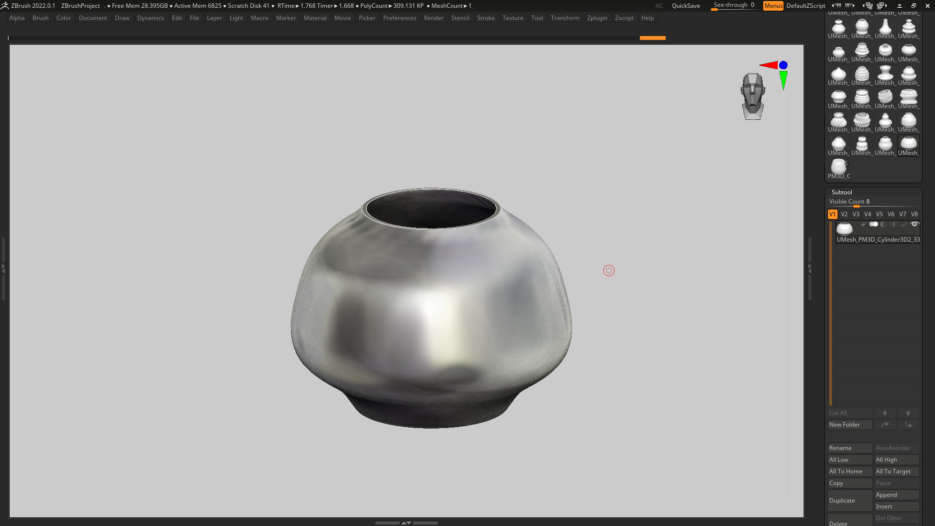 vase 3d print 706  3D print model_3