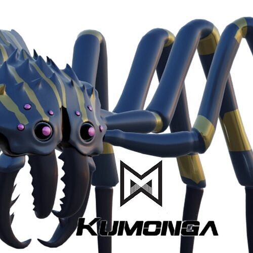 Kumonga - Monacrh G -Team Free low-poly 3D model