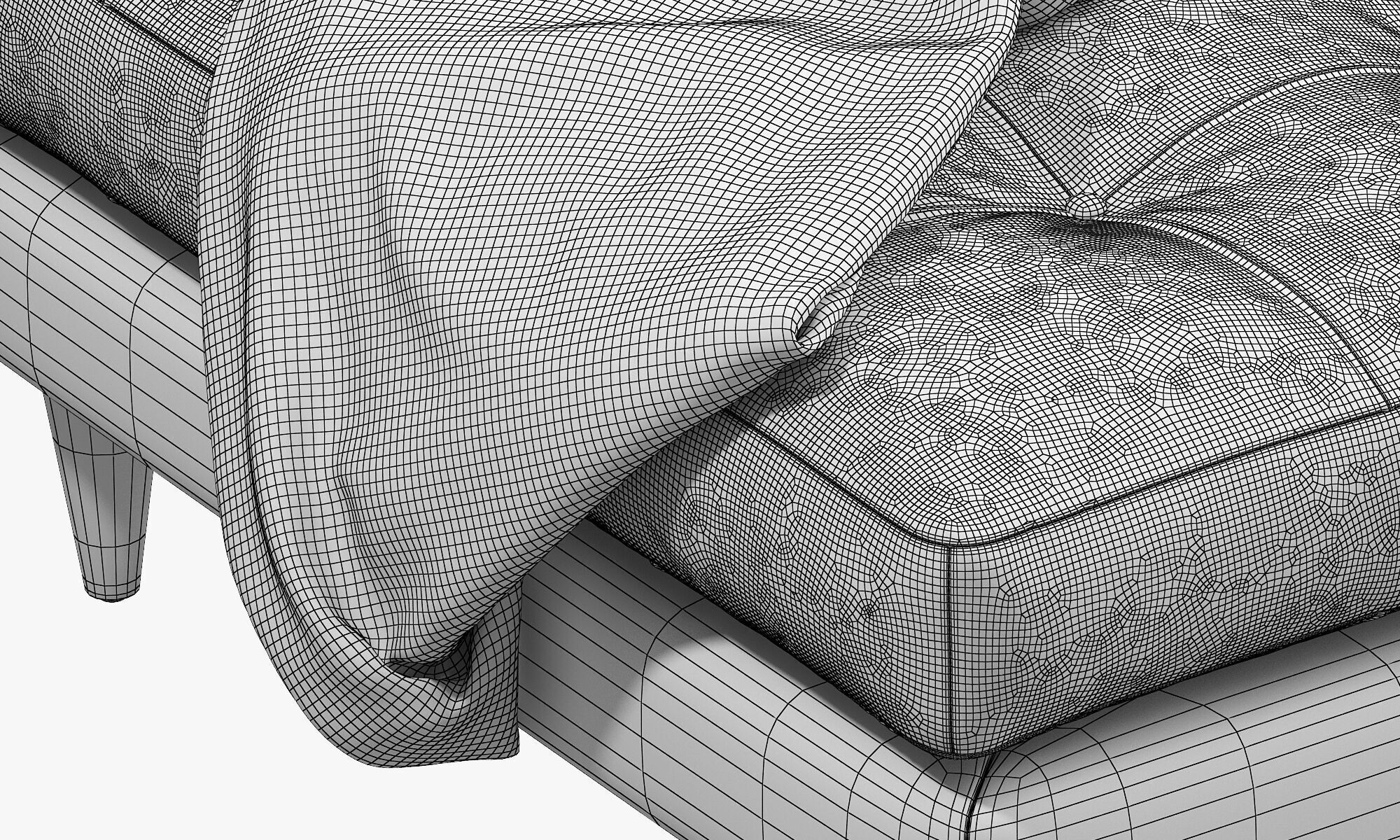 Joybird Eliot XL Ottoman 3D model_15