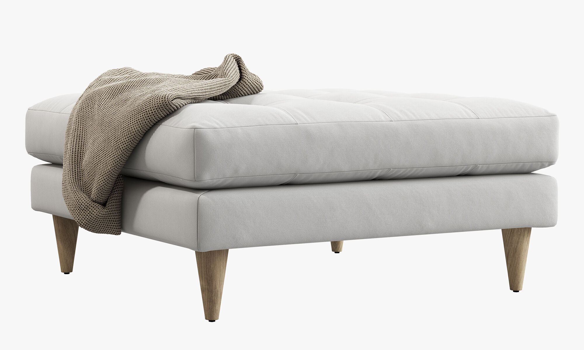 Joybird Eliot XL Ottoman 3D model_4