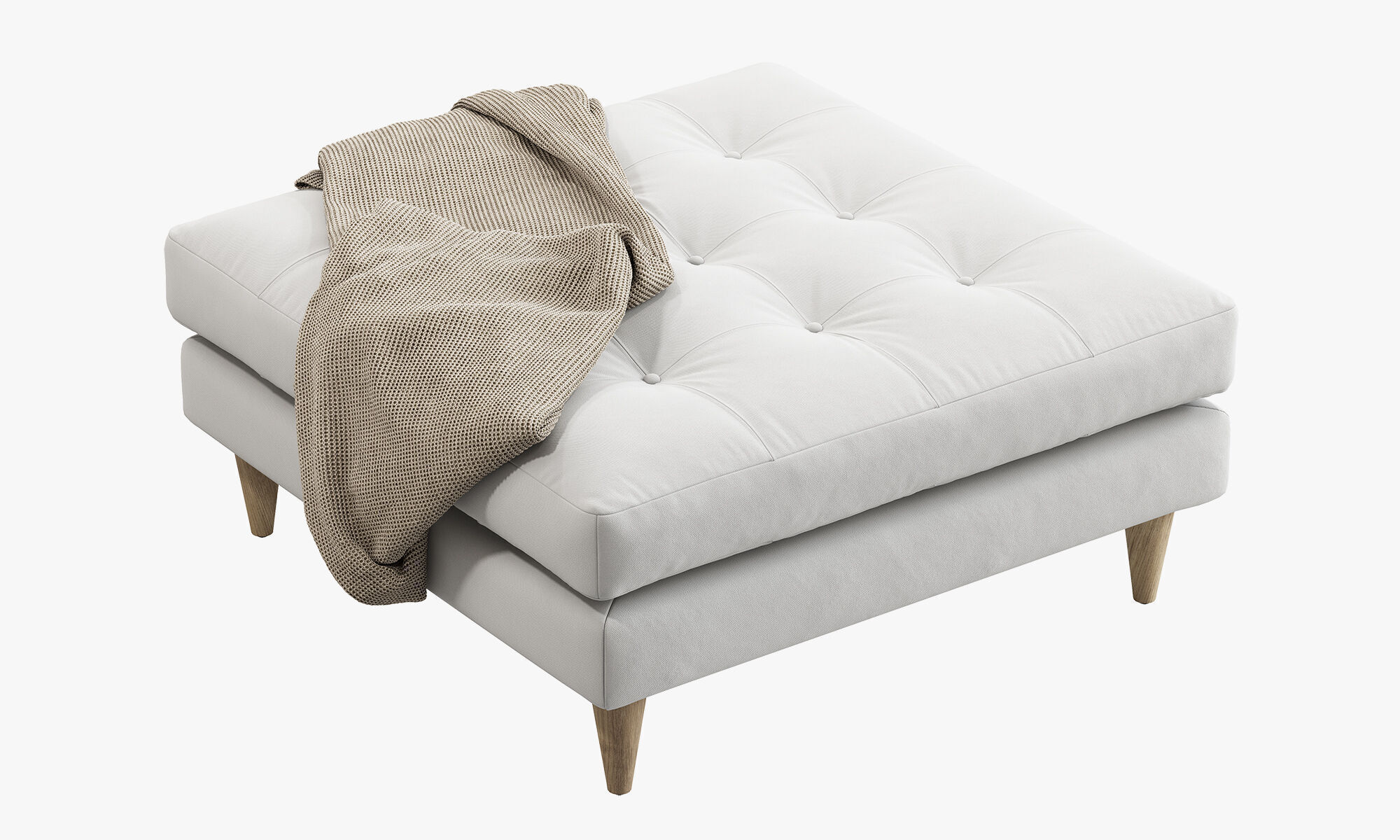 Joybird Eliot XL Ottoman 3D model_5