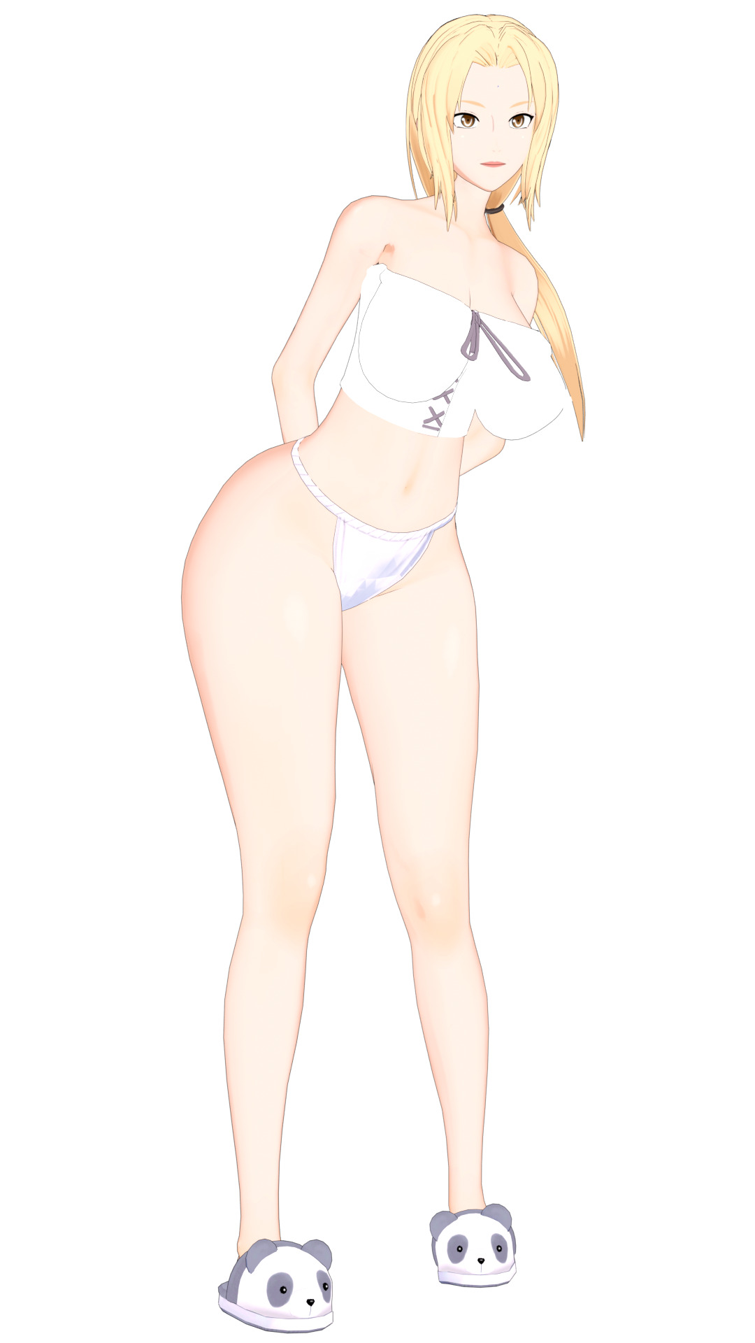 Tsunade senju from naruto shipuden 3D model_3