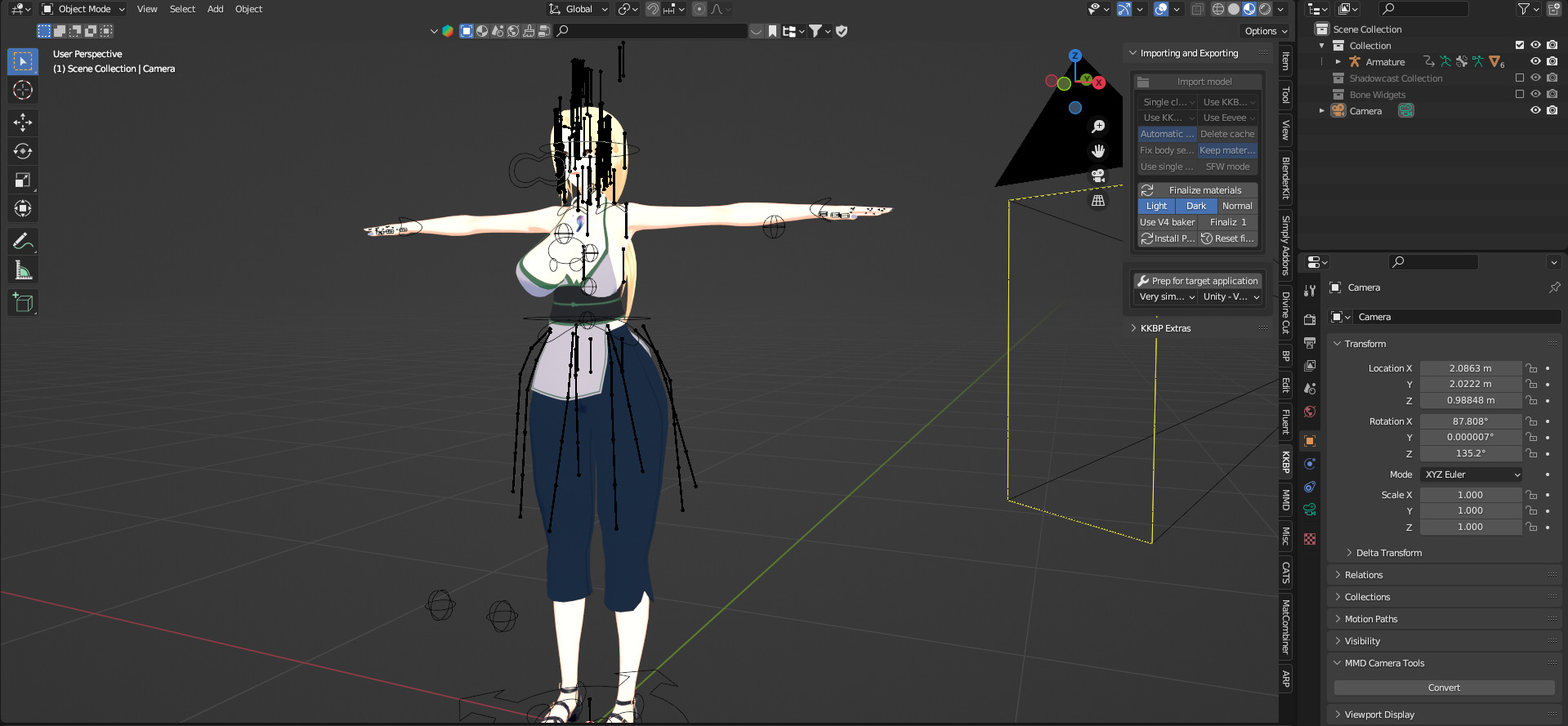 Tsunade senju from naruto shipuden 3D model_8