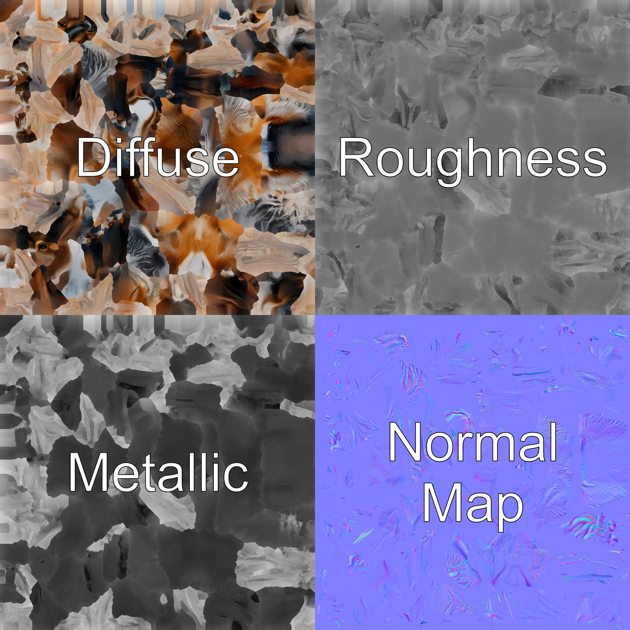 Realistic Elk with Majestic Antlers 3D Model Low-poly 3D model_30