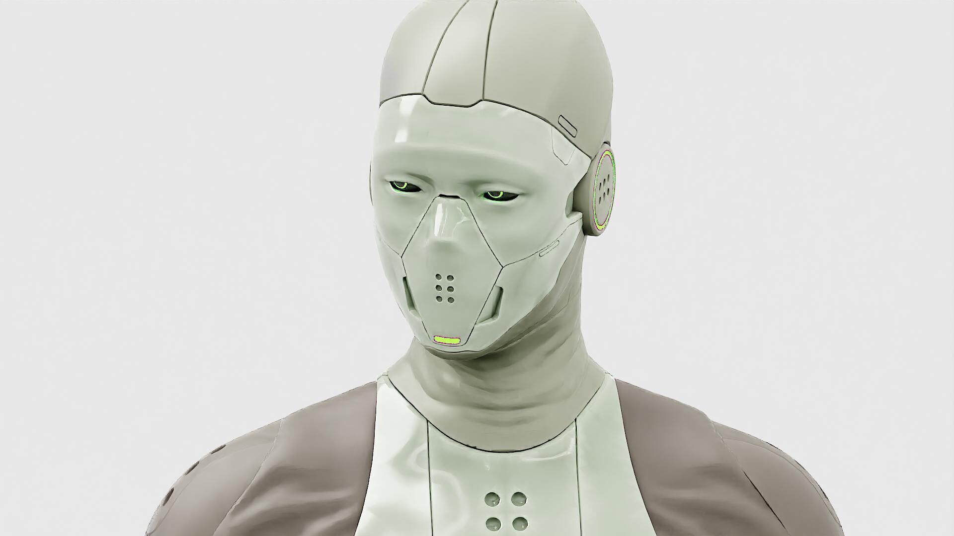 ROB-MECHA A  Rigged for Unreal Engine - Unity - MIXAMO 3D model_25