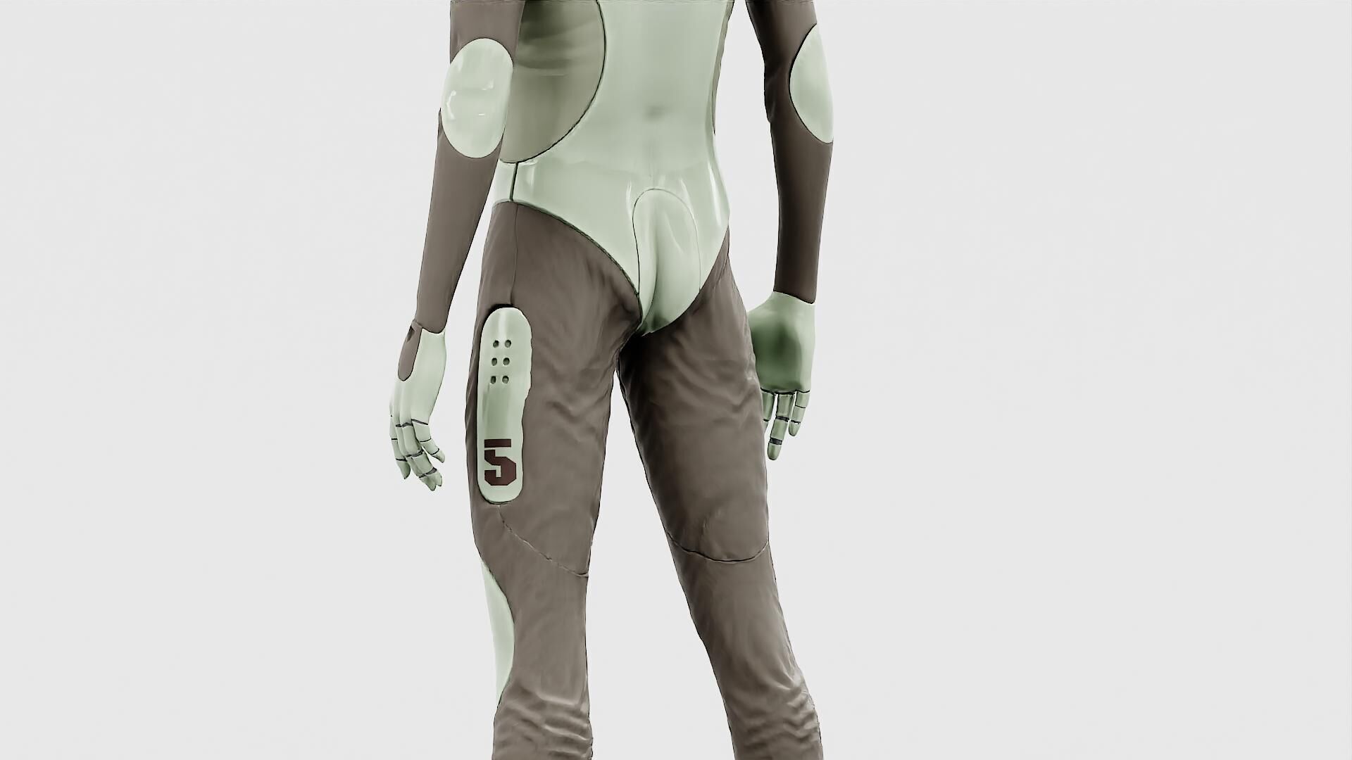 ROB-MECHA A  Rigged for Unreal Engine - Unity - MIXAMO 3D model_28