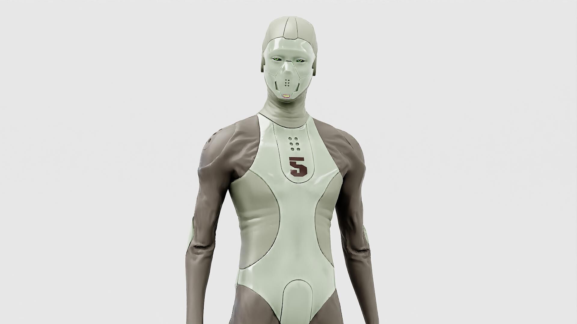 ROB-MECHA A  Rigged for Unreal Engine - Unity - MIXAMO 3D model_2