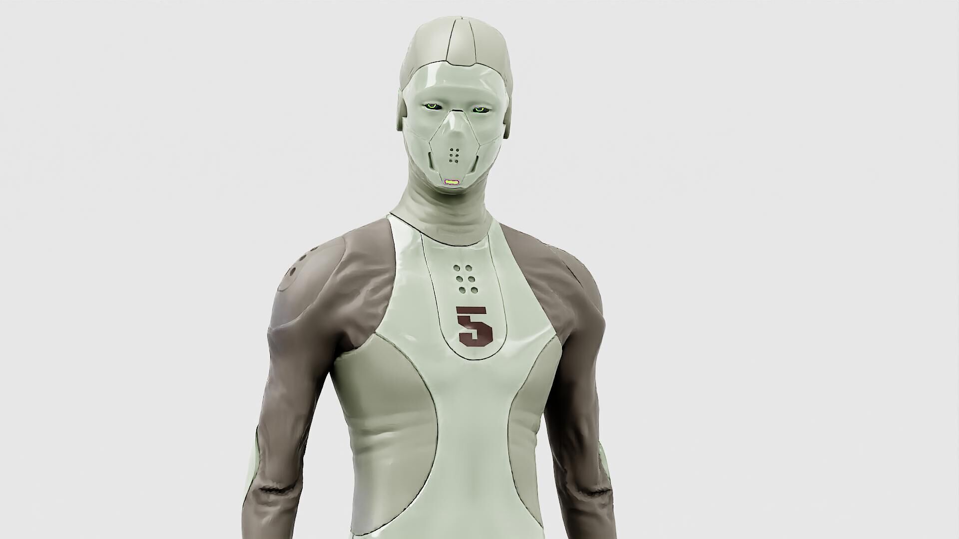 ROB-MECHA A  Rigged for Unreal Engine - Unity - MIXAMO 3D model_24