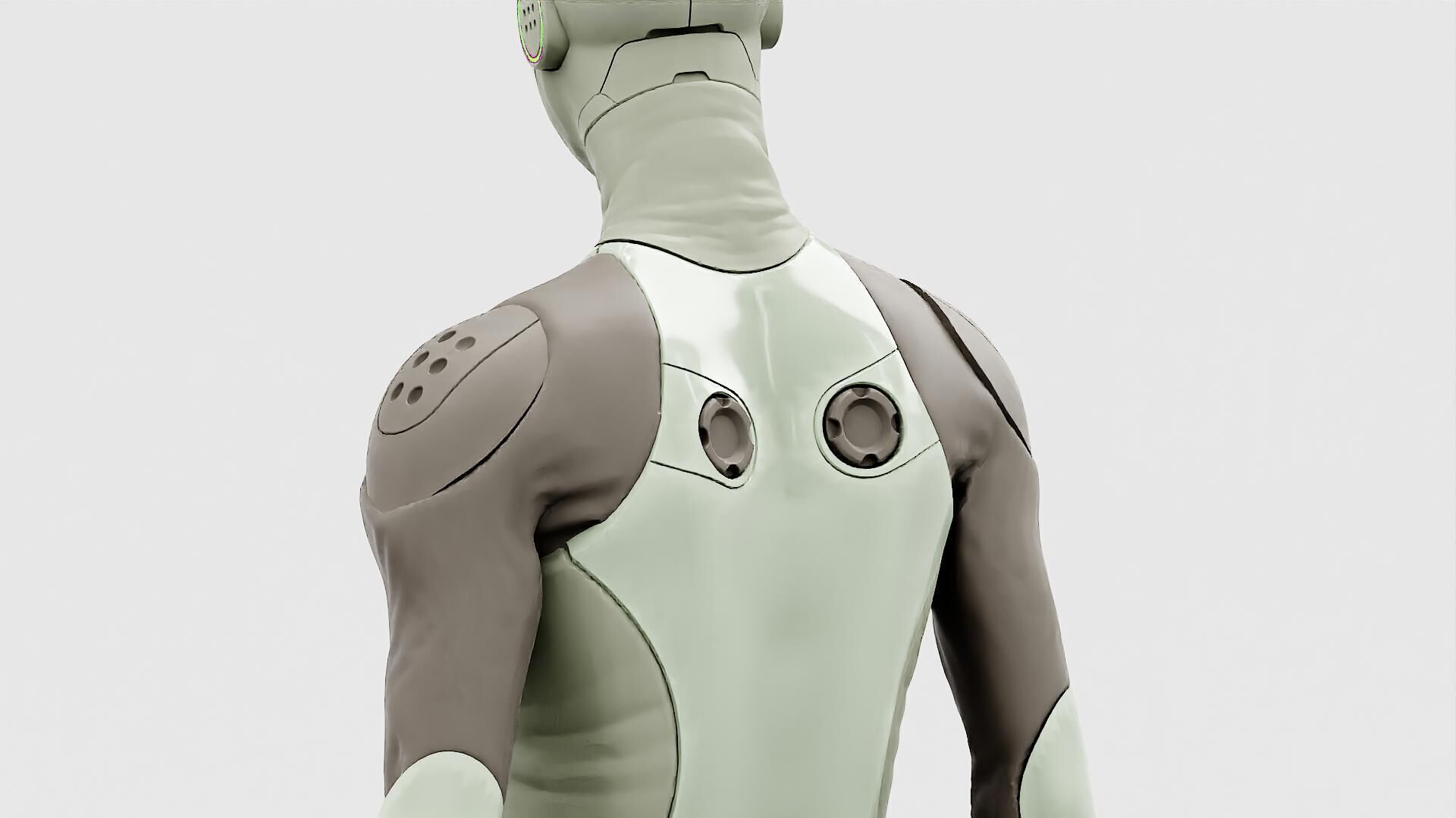 ROB-MECHA A  Rigged for Unreal Engine - Unity - MIXAMO 3D model_27