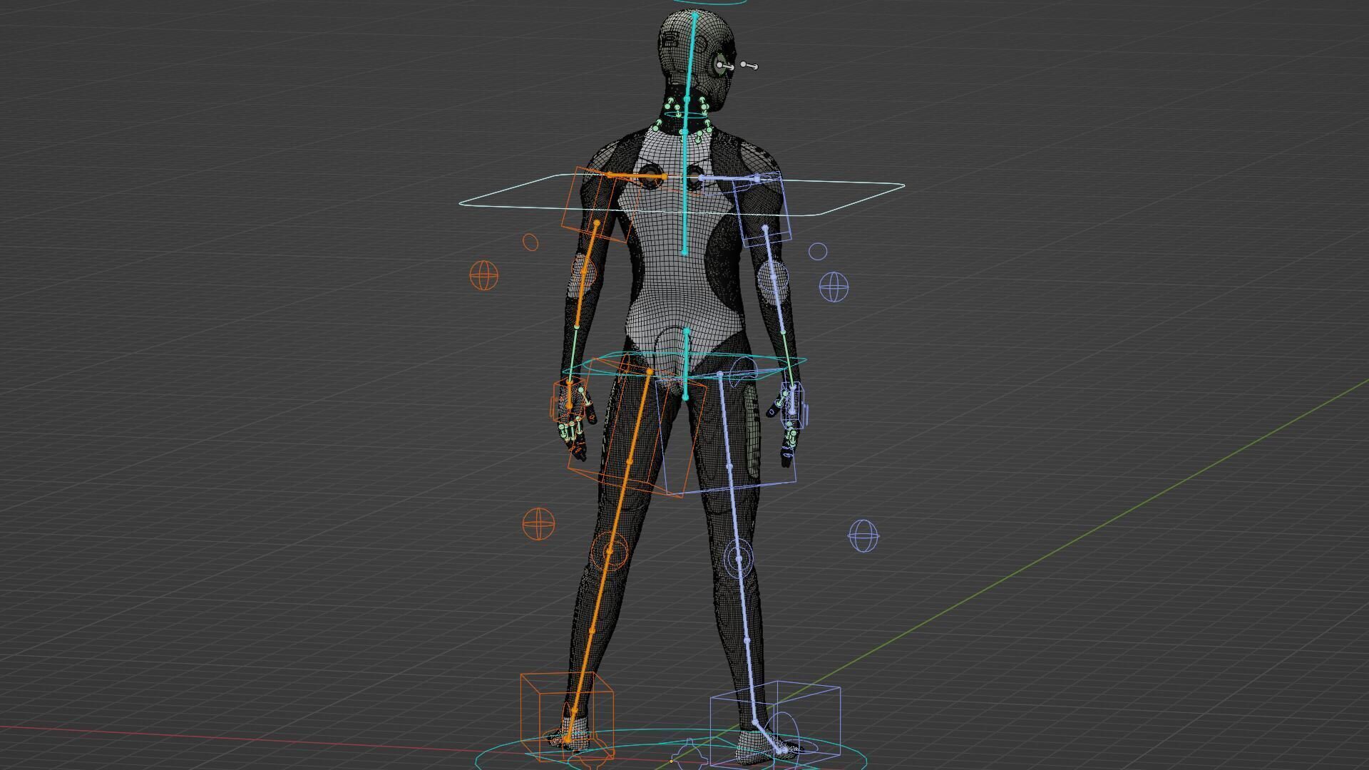 ROB-MECHA A  Rigged for Unreal Engine - Unity - MIXAMO 3D model_38