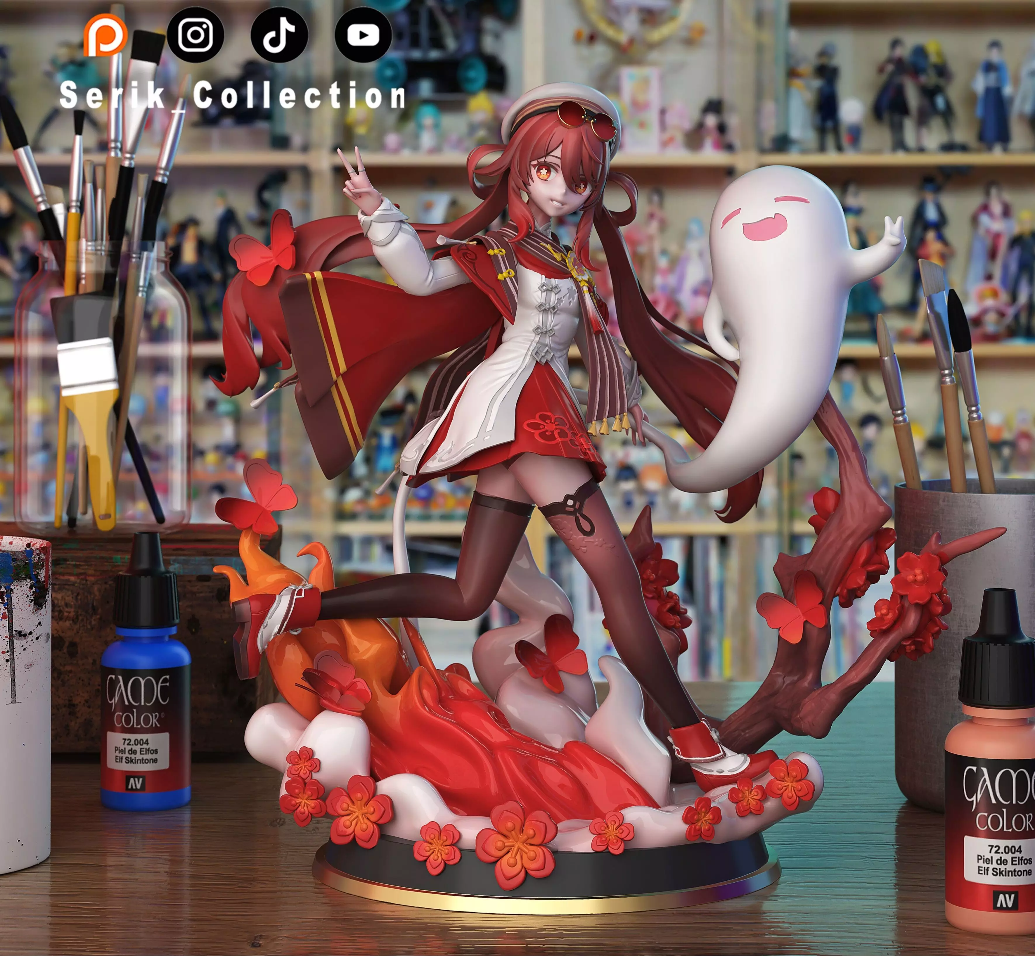 HU TAO - GENSHIN IMPACT 3D print model_1