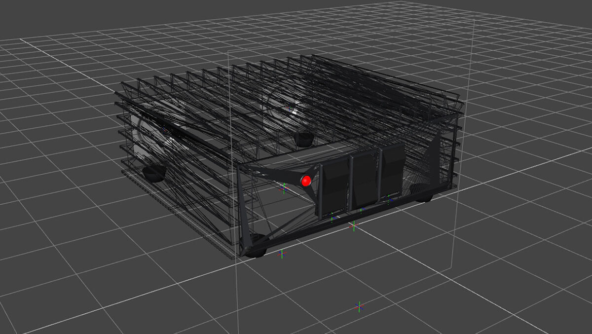 KL 203-P CB 30Mhz Linear Amplifier 3D model_4