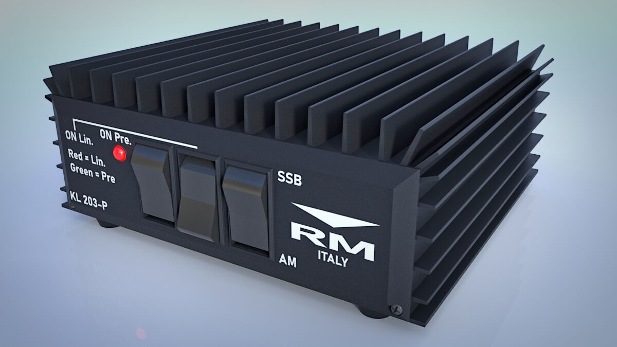 KL 203-P CB 30Mhz Linear Amplifier 3D model_2