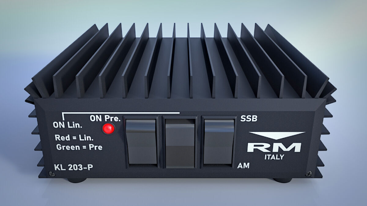 KL 203-P CB 30Mhz Linear Amplifier 3D model_1