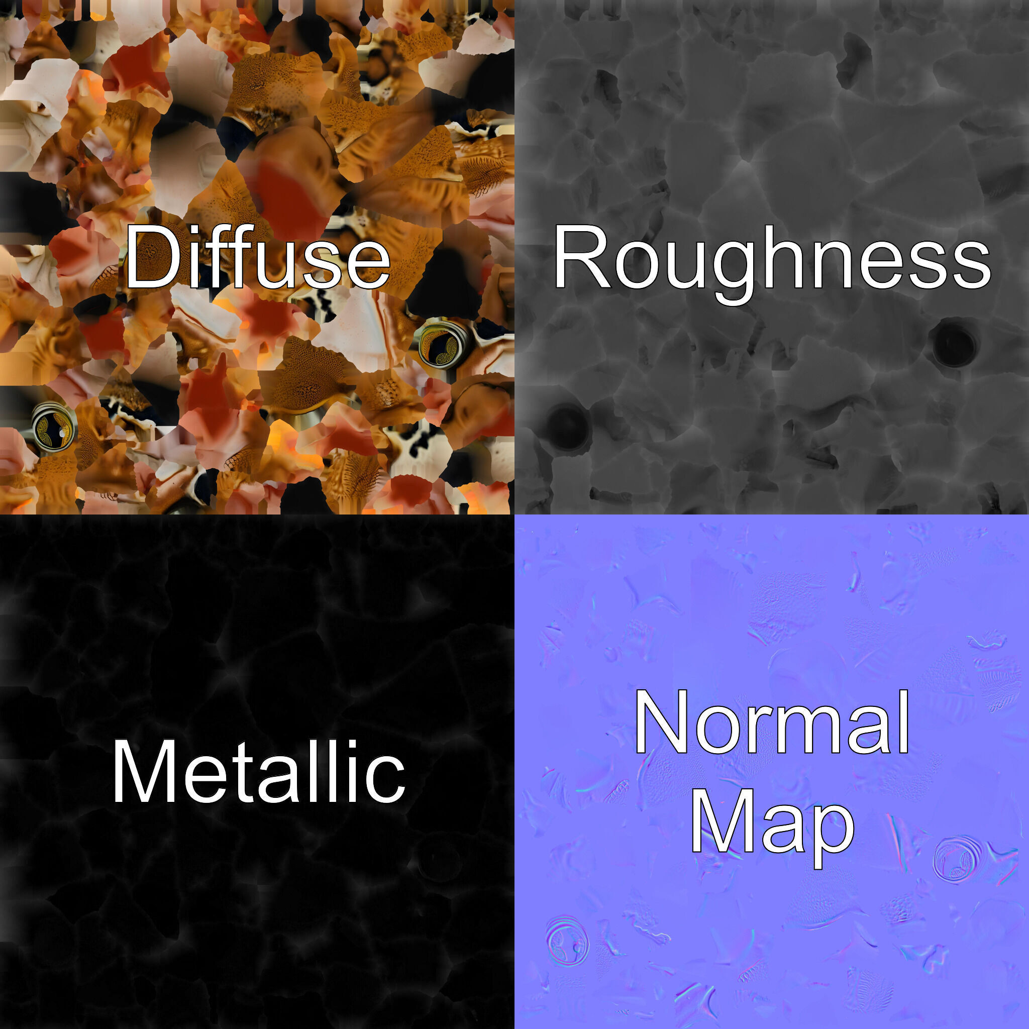 Realistic Tropical Frog 3D Model with High-Quality Textures Low-poly 3D model_29